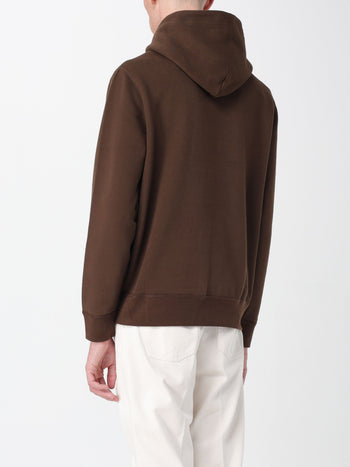 Felpa chiusa con cappuccio - 2