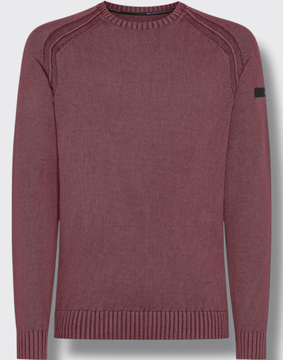 Cotton techno wash round knit