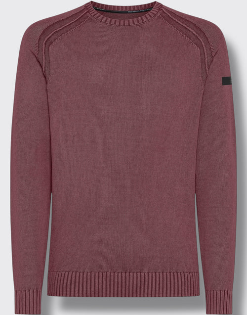 Cotton techno wash round knit