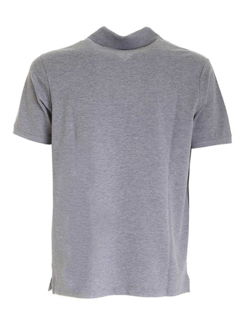 Polo base cotone grigio - 2