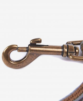 Reflective tartan dog lead - 2