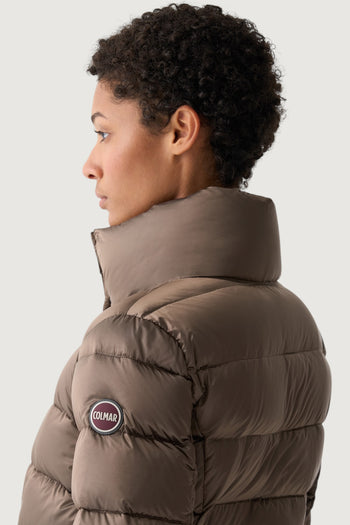 Piumino collo alto sfiancato - 2