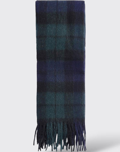 New check tartan scarf