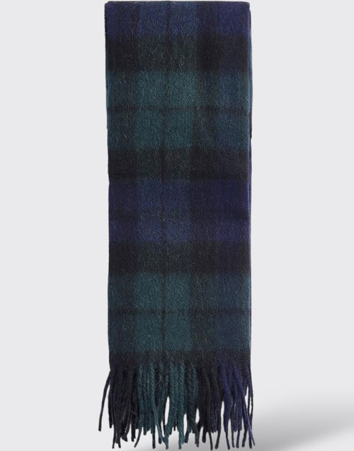 New check tartan scarf