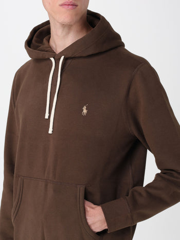 Felpa chiusa con cappuccio - 3