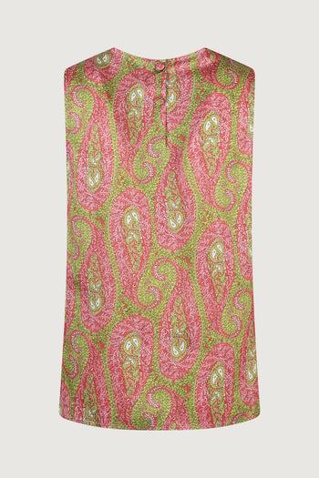 Women's tank top with side vents - 3