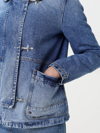 Mini 3 ganci denim sfoderato - 4