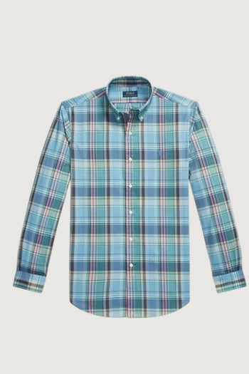 Camicia in popeline scozzese custom-fit - 2