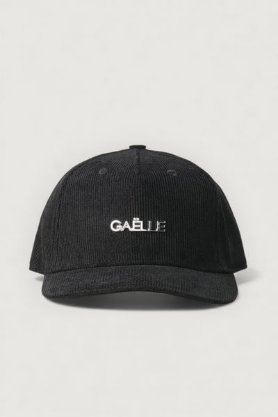 Cappello con visiera velluto millerighe